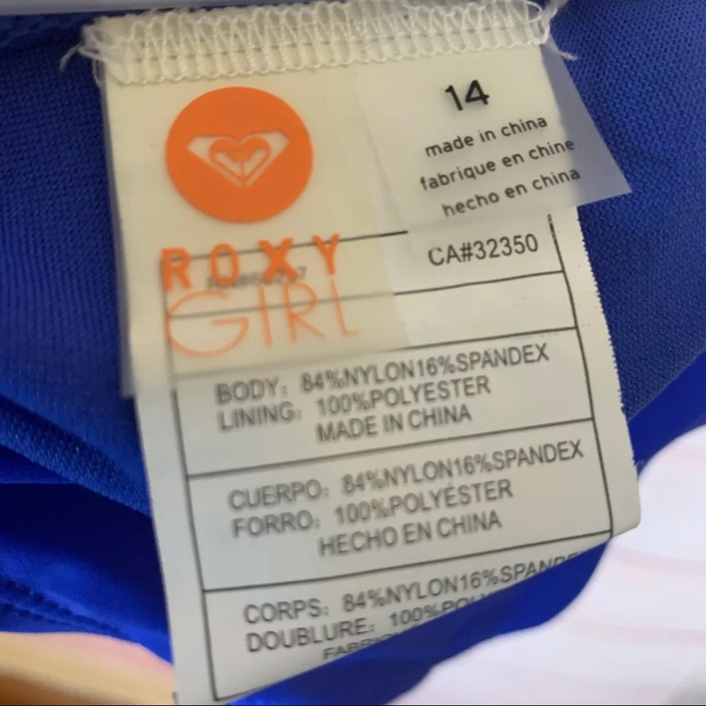Roxy Girl New Bikini Bottom ONLY Size XL14‎